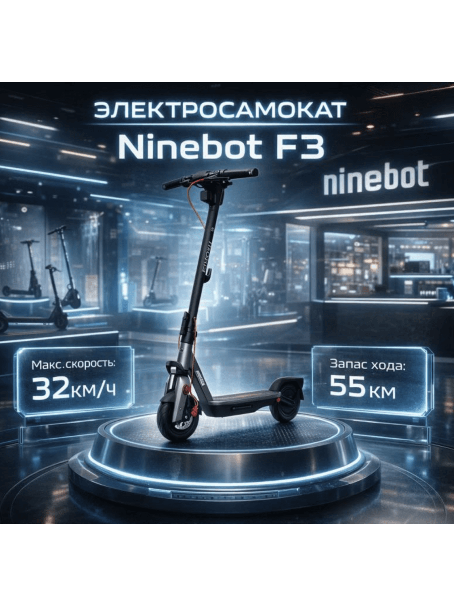 Электросамокат Ninebot F3