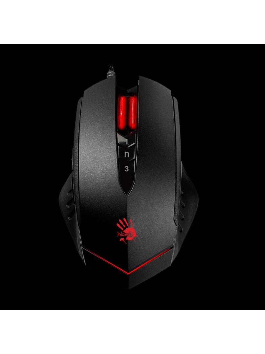 Мышь игровая A4TECH BLOODY V8MA Gaming MOUSE METAL FEET CORE4 ACTIVE USB BLACK