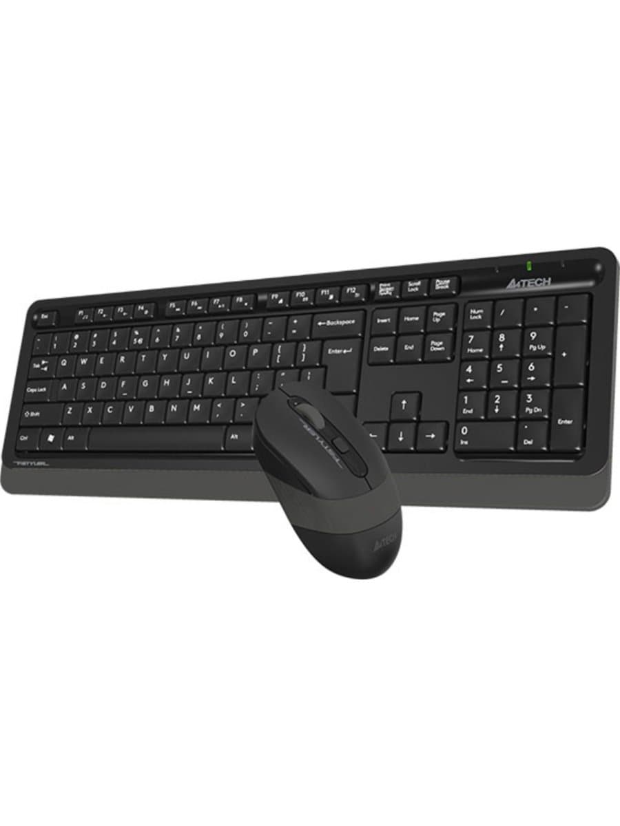 Комплект клавиатура и мышь A4TECH FSTYLER FG1010 (FG10+FGK10) MULTIMEDIA SLEEK COMFORT KEYBOARD + MOUSE COMBO SET WIRELESS BLA