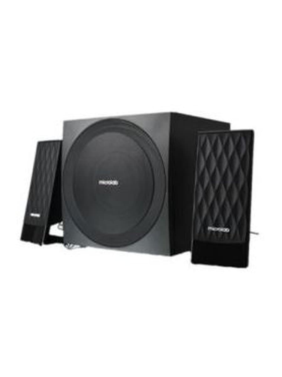 Акустическая система Microlab Subwoofer M-300U 2.1 BLACK 38W(14W+2*12W) USB,SD,FM