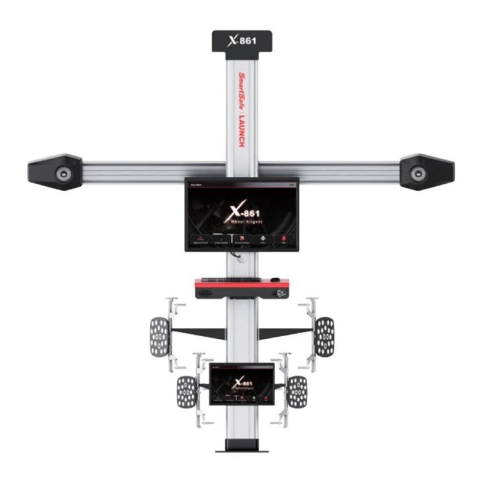 SmartSafe-Launch X-861 L (1 монитор, без принтера) стационарный стенд для регулировки развал-схождение колес